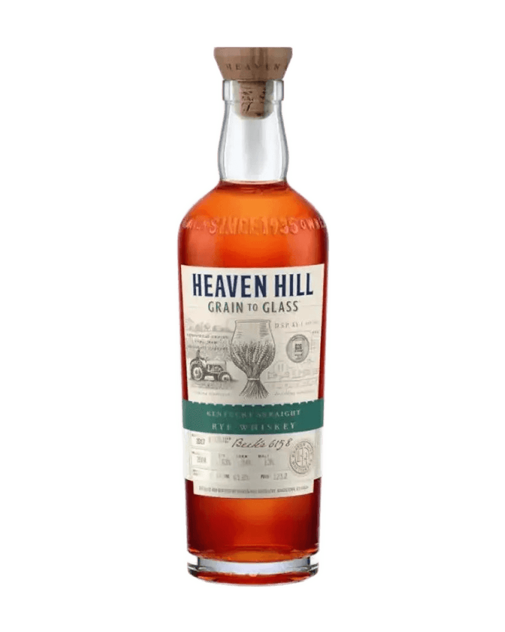Heaven Hill Grain to Glass Straight Rye Whiskey 700mL