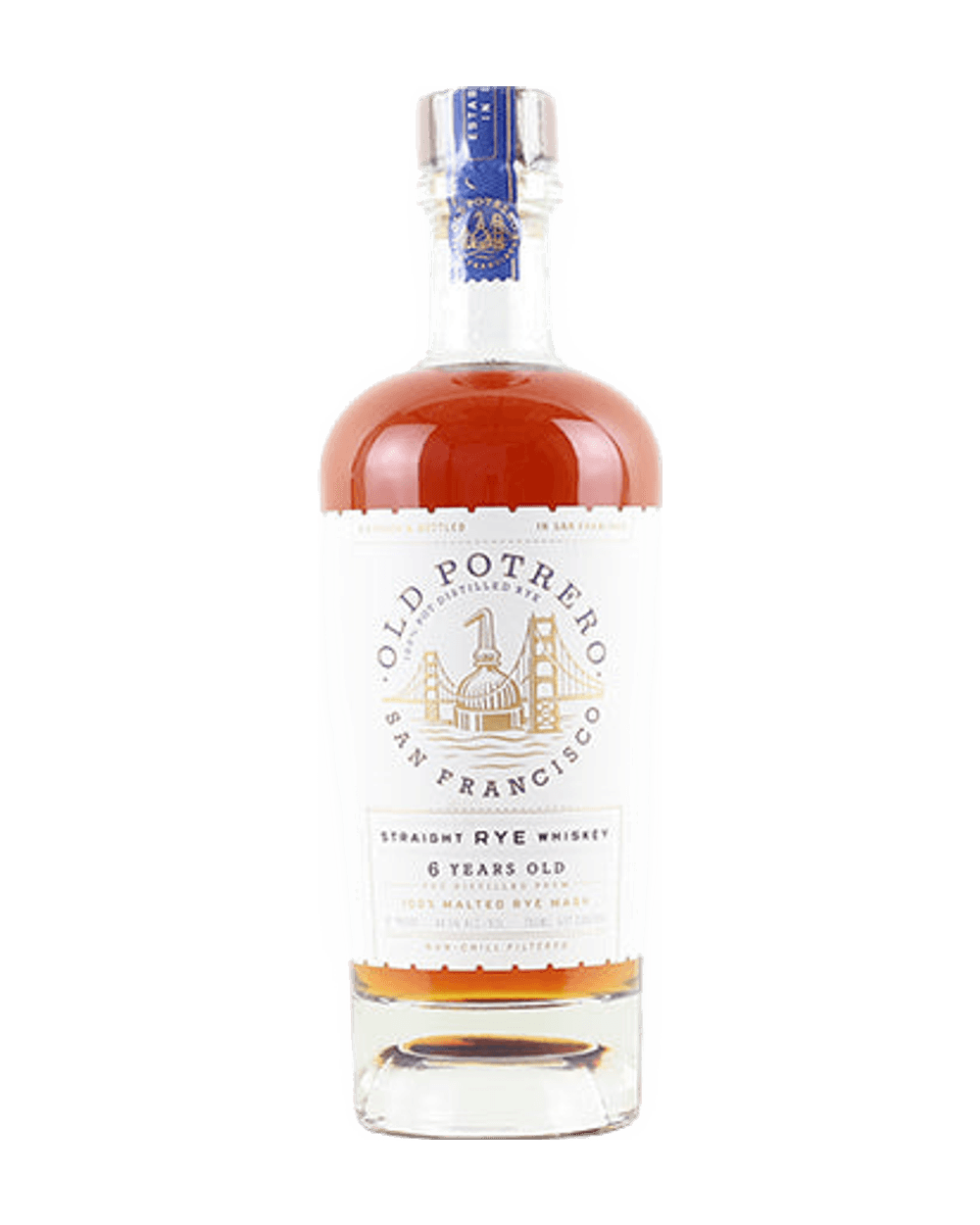 Hotaling Old Potrero 6 Years Old Straight Rye Whiskey