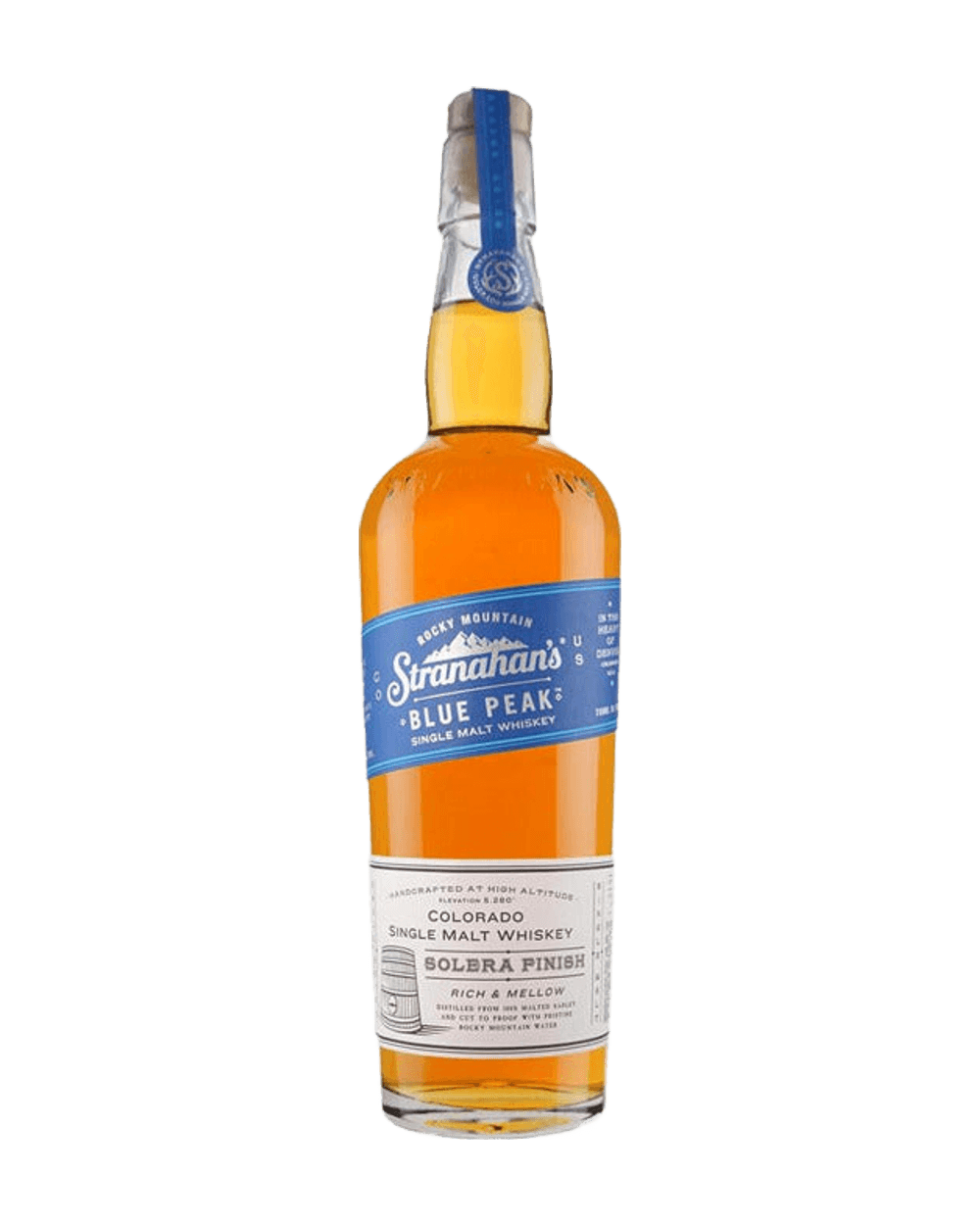 Stranahan's Rocky Mountain Blue Peak Colorado Single Malt Whiskey