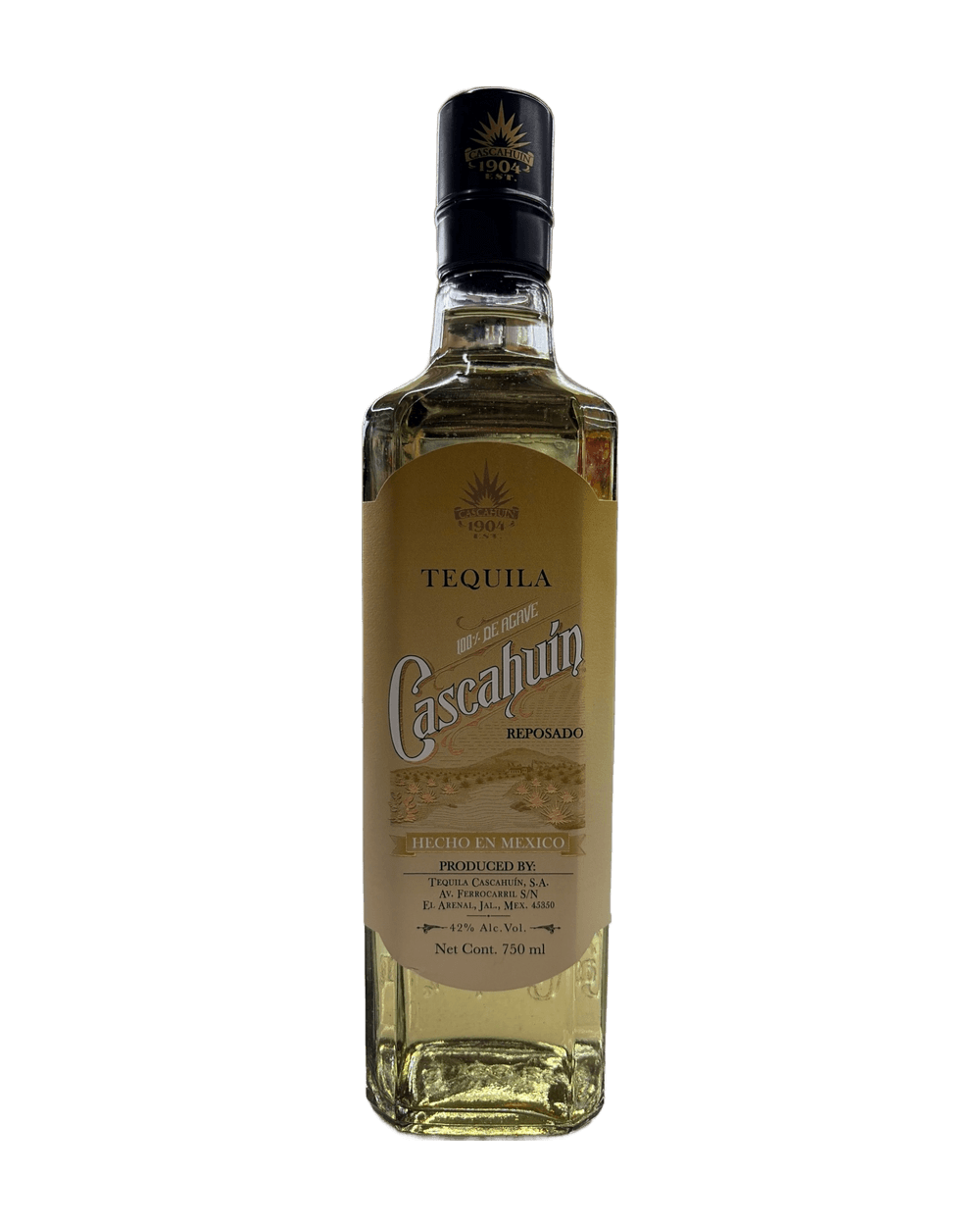Cascahuín Reposado Tequila 750ml