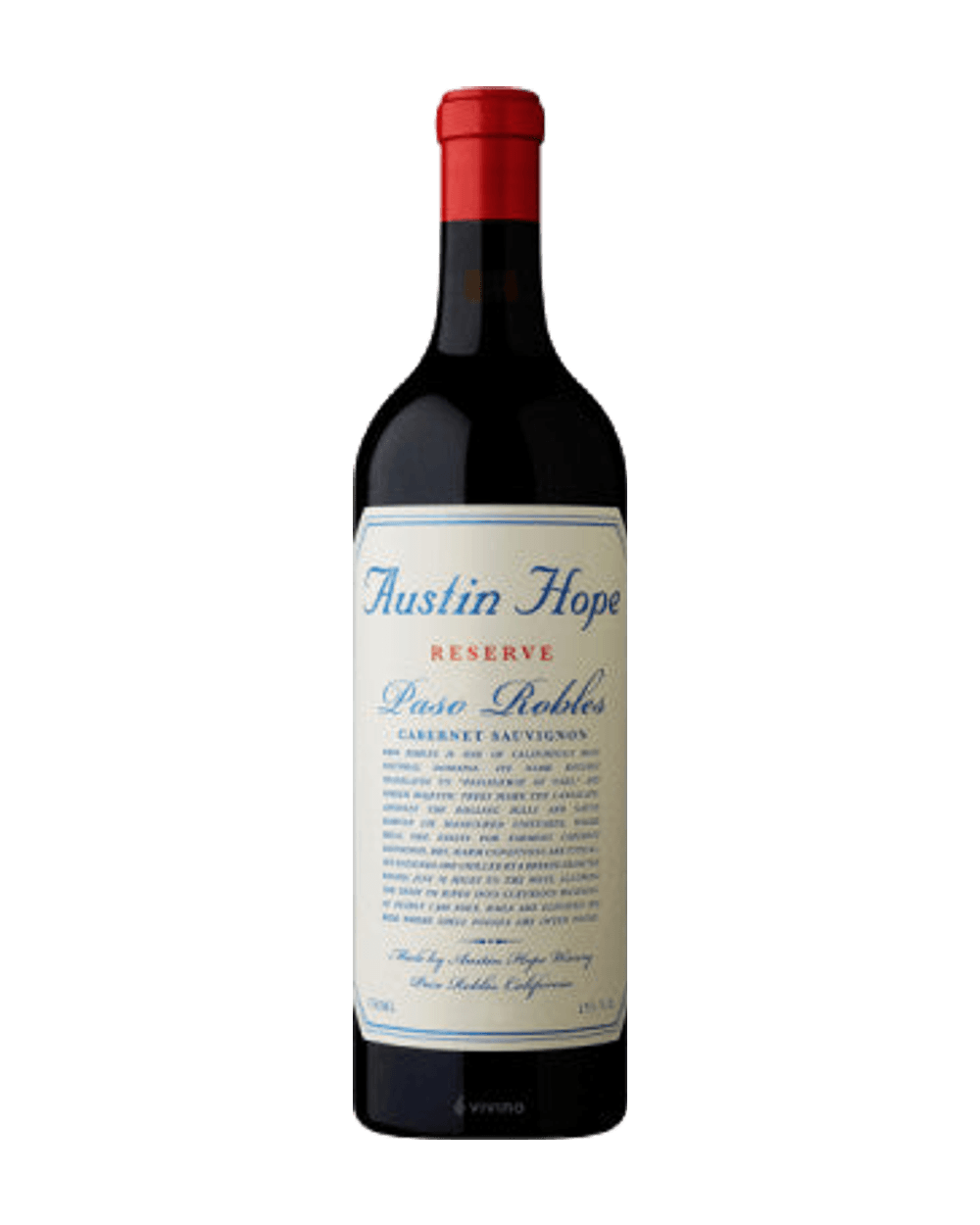 Austin Hope Cabernet Sauvignon Reserve Paso Robles 2021