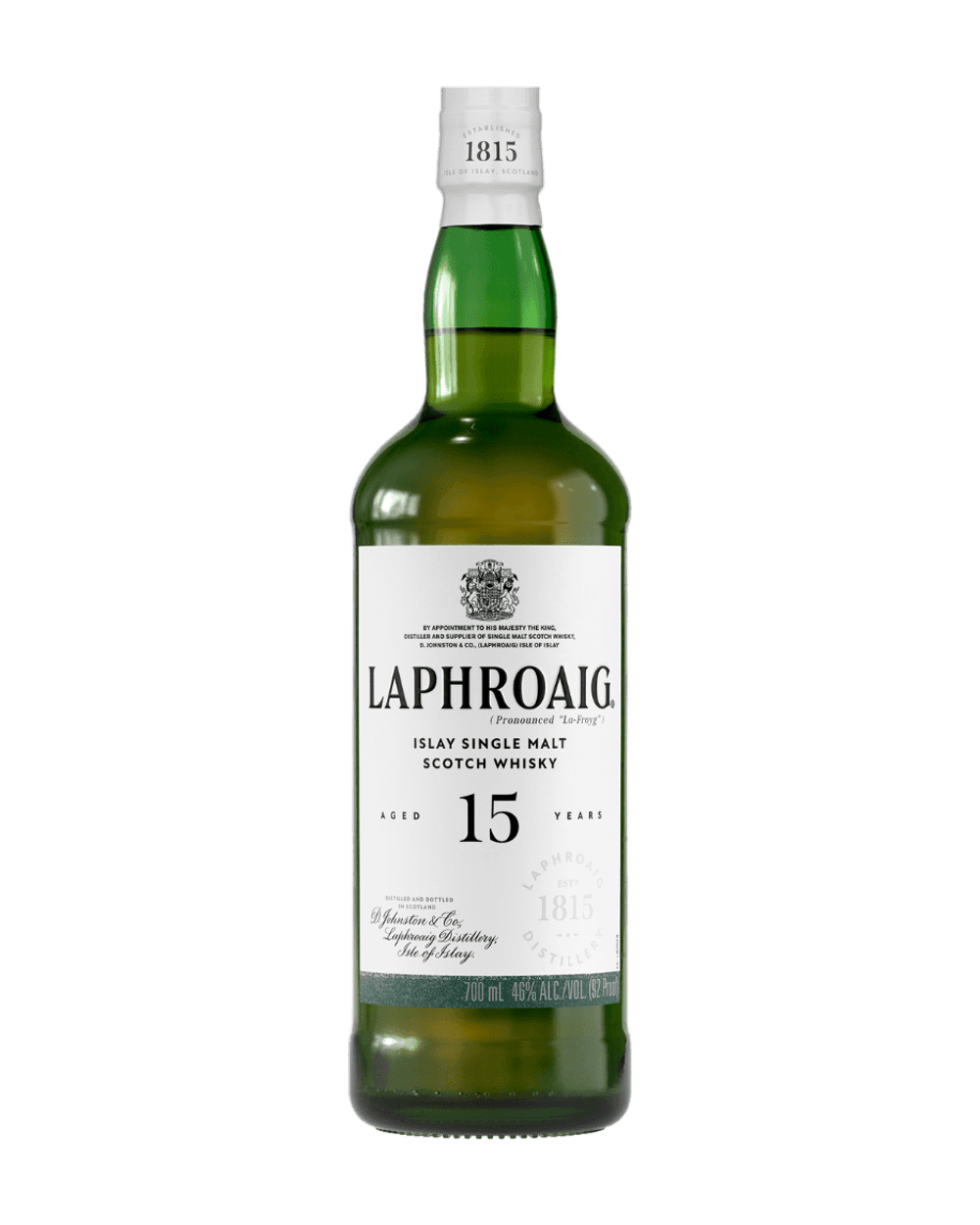 Laphroaig 15 Year Old Islay Single Malt Scotch Whisky