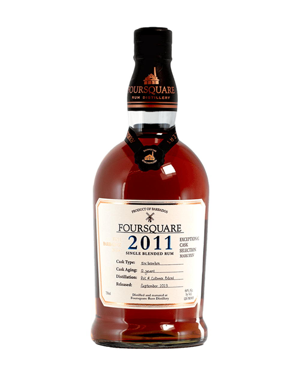 Foursquare 2011 Mark XXIV Exceptional Cask Selection Single Blended Rum 750mL