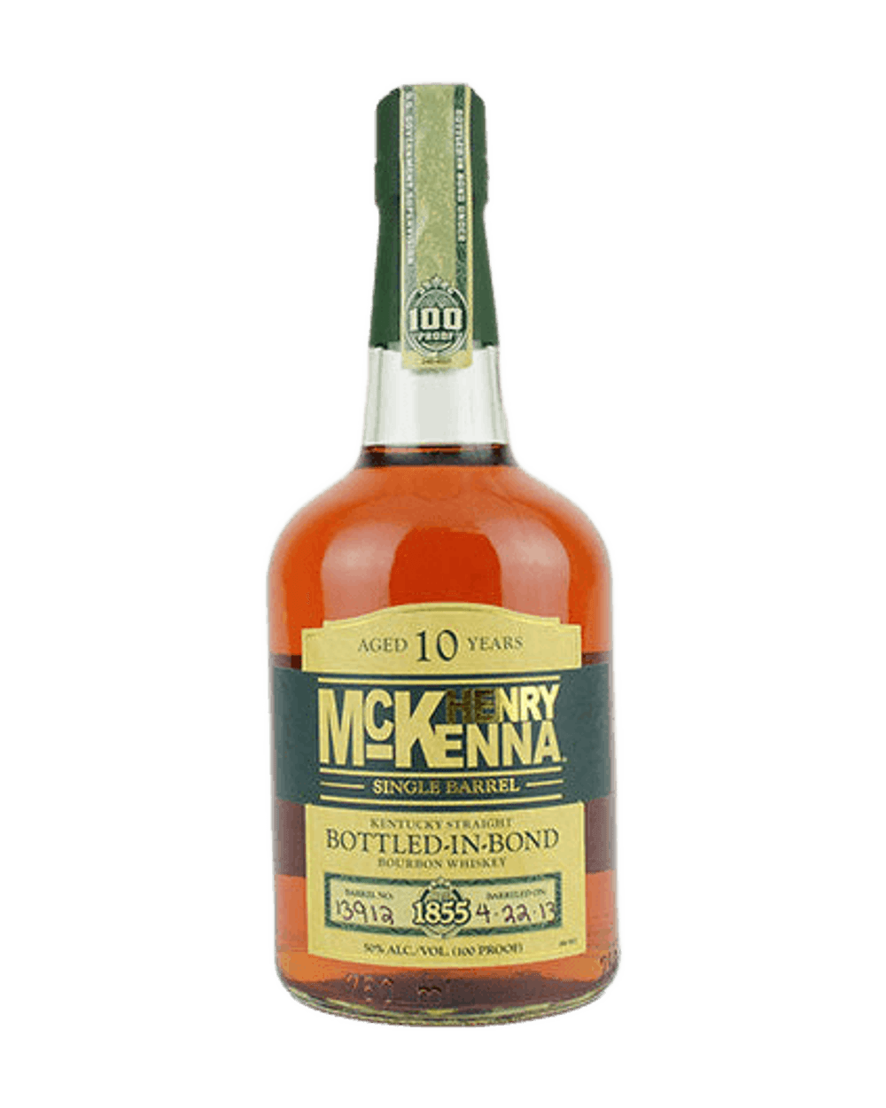 Henry McKenna 10 Year Bottled in Bond Bourbon Whiskey
