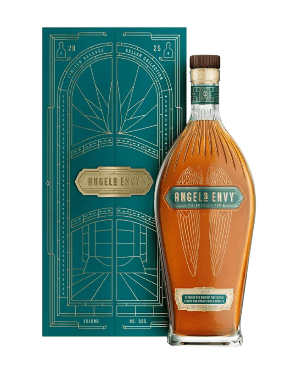 Angel's Envy Cellar Collection Vol. 5: Straight Rye Finished in French Oak Extra Anejo Tequila Barrels