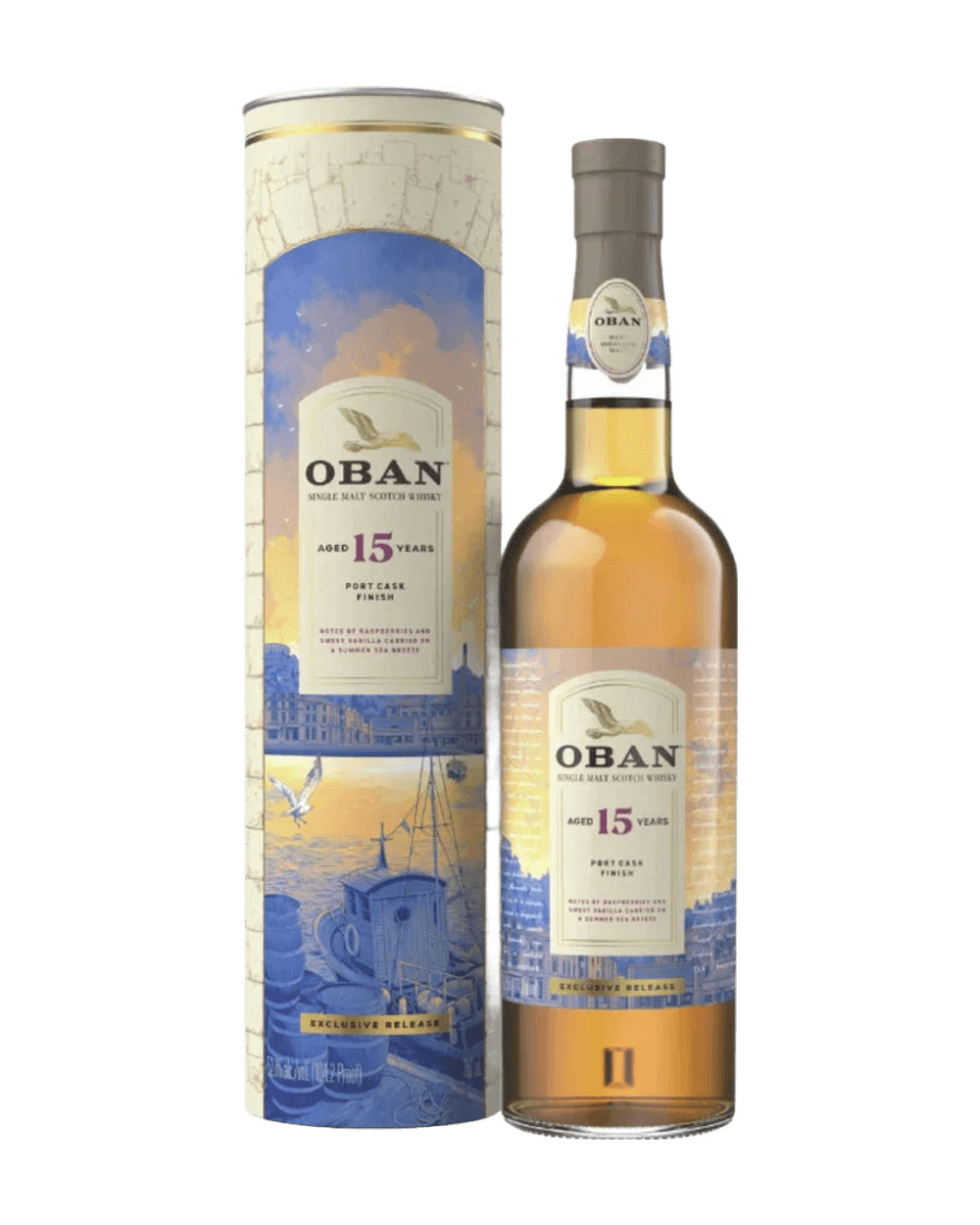 Oban Aged 15 Years Port Cask Finish Single Malt Scotch Whisky 750 ML