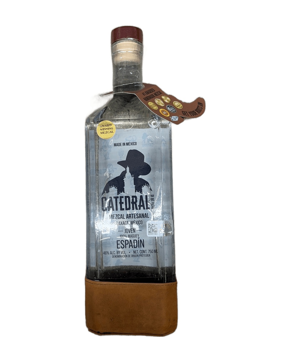 Catedral de Mi Padre Mezcal Artesanal Joven Espadin 750ml