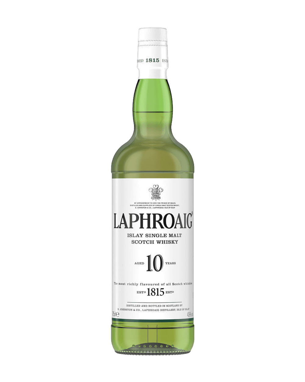 Laphroaig 10 Year Old Islay Single Malt Scotch Whisky 750 ml