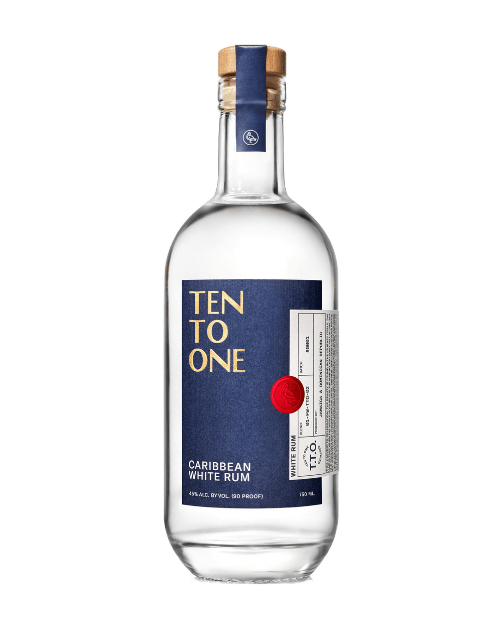 Ten To One Caribbean White Rum