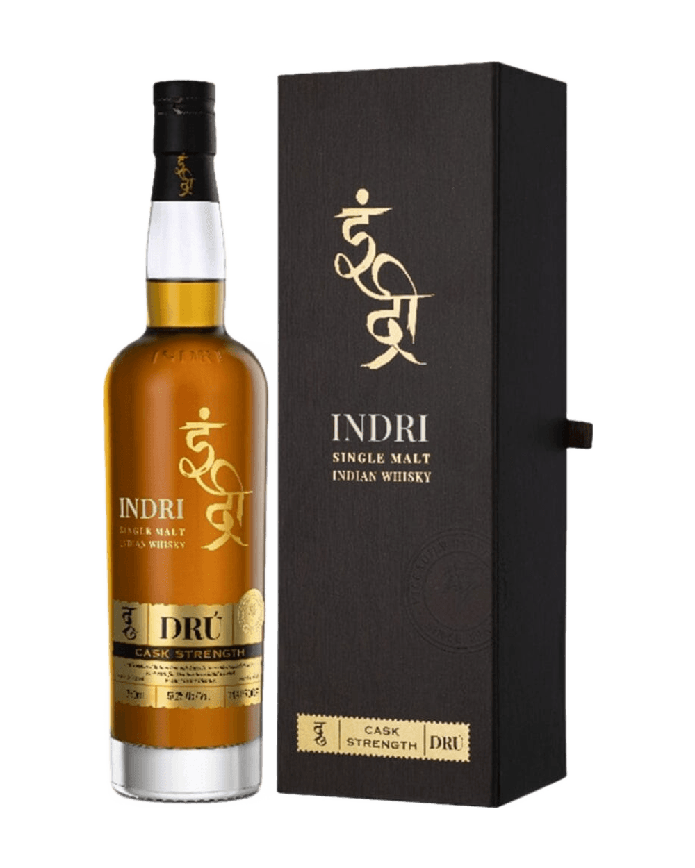 Indri Drú Cask Strength Single Malt Indian Whisky