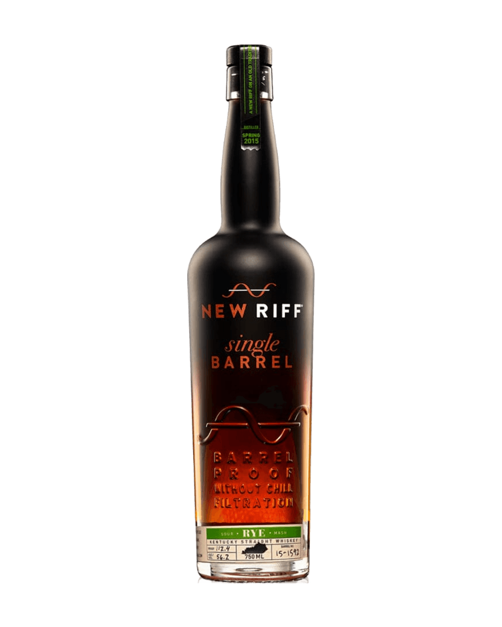 New Riff Single Barrel Barrel Proof Straight Rye Whiskey