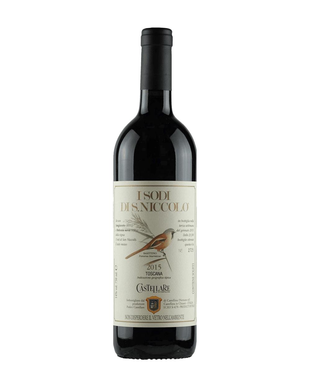Castellare di Castellina I Sodi di S. Niccolo 2015