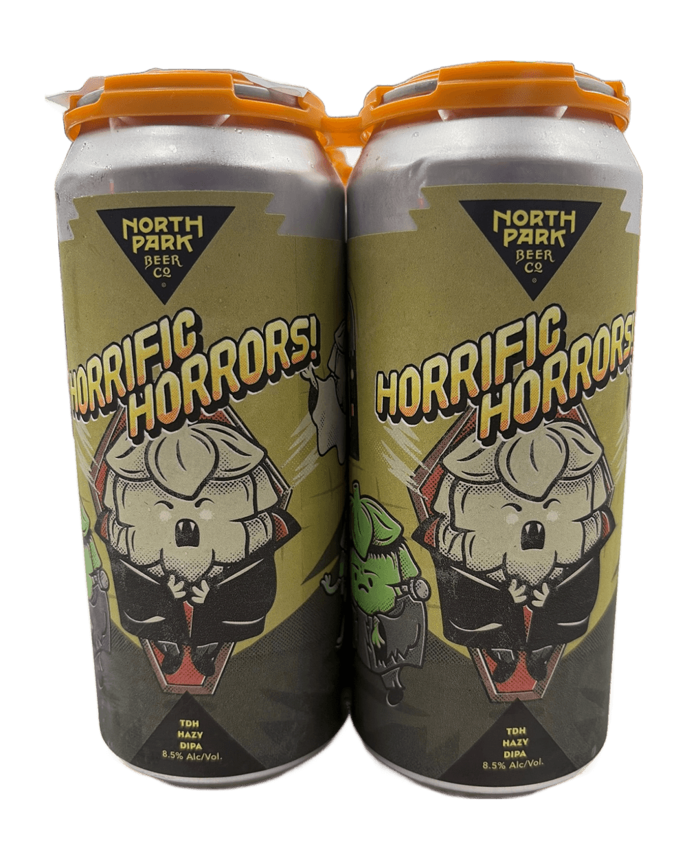 North Park Beer Co. Horrific Horrors! TDH Hazy DIPA 4-Pack 16oz Cans