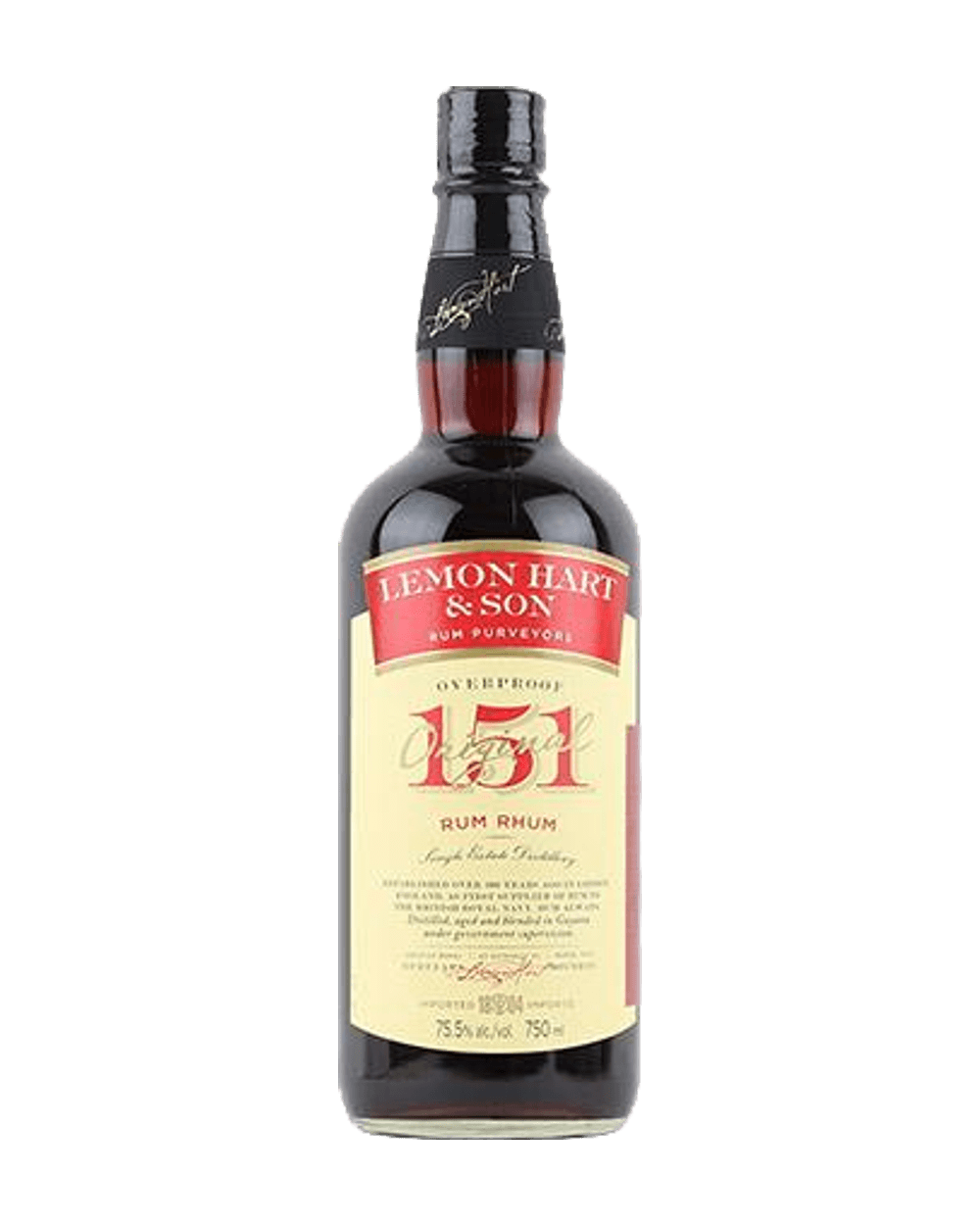 Lemon Hart & Son 151 Rum