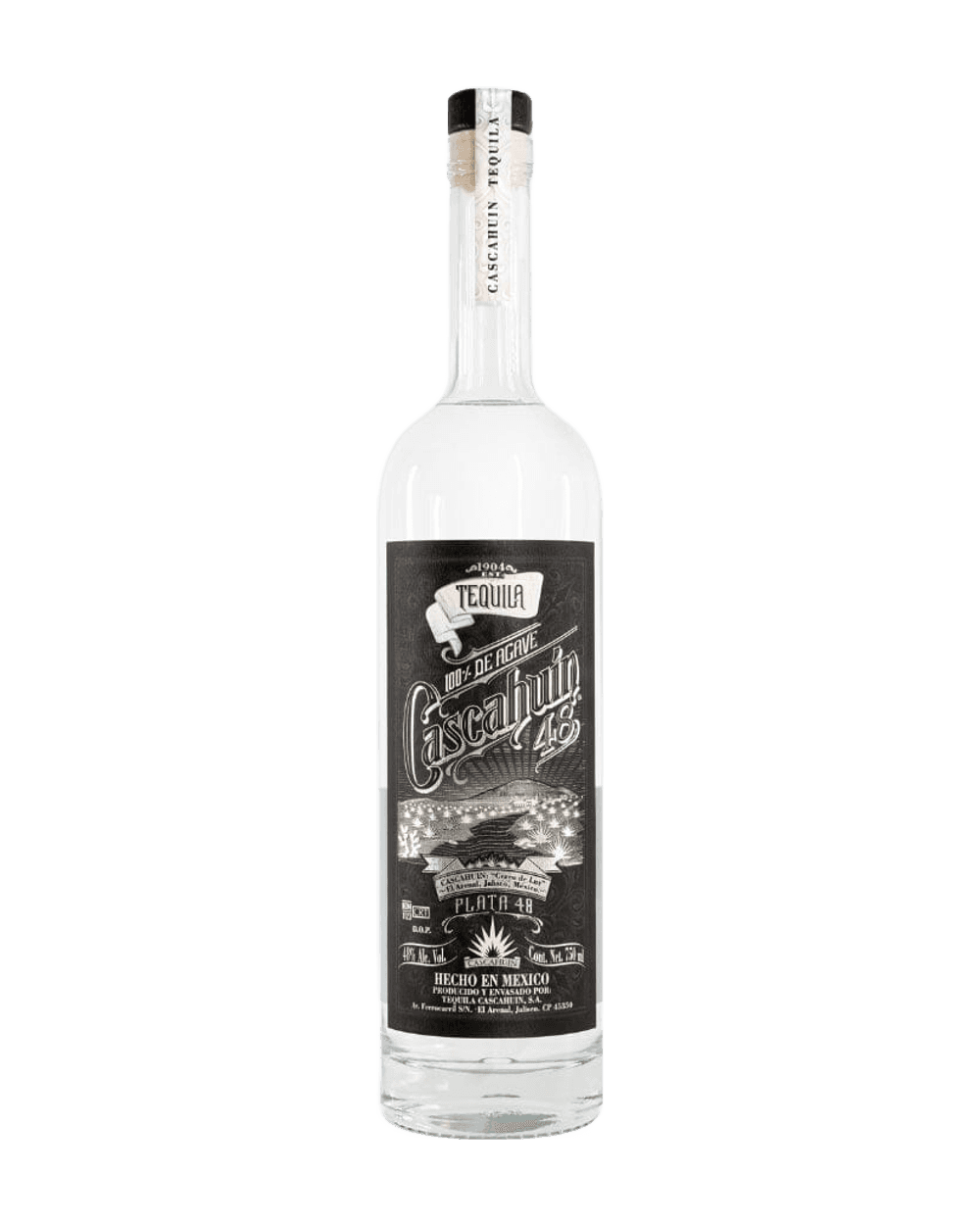Cascahuin 48 Plata Tequila