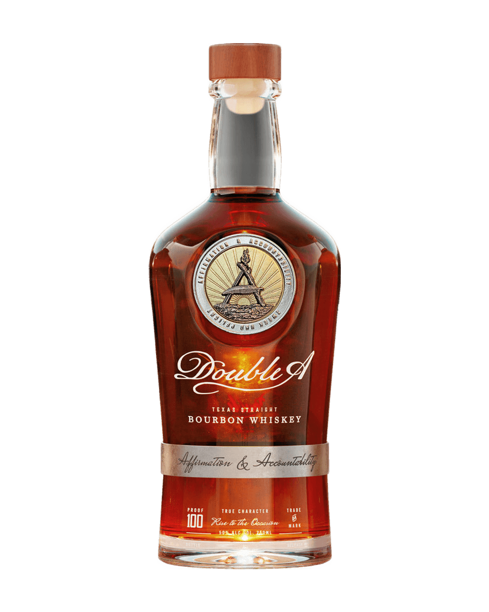 Double A Texas Straight Bourbon Whiskey 100 Proof 750ml