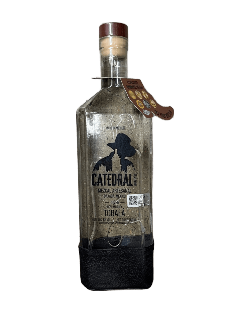 Catedral de Mi Padre Mezcal Artesanal Joven Tobala 750ml