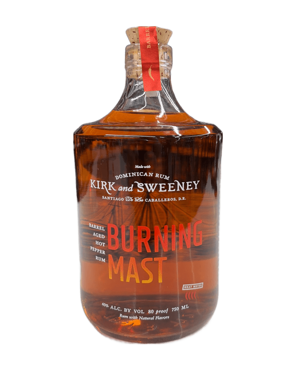 Kirk and Sweeney Burning Mast Hot Pepper Rum 750ml